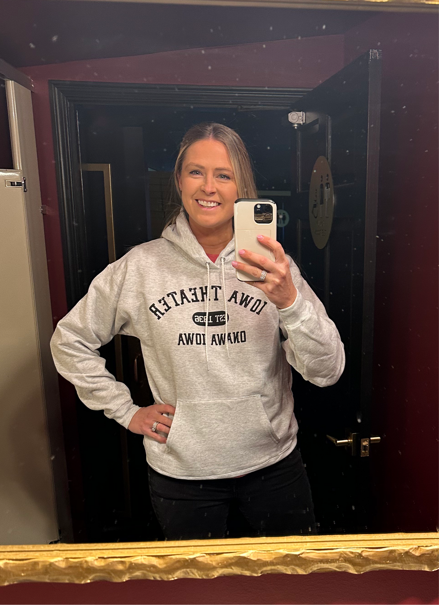 Iowa Theater Athletic Hoodie